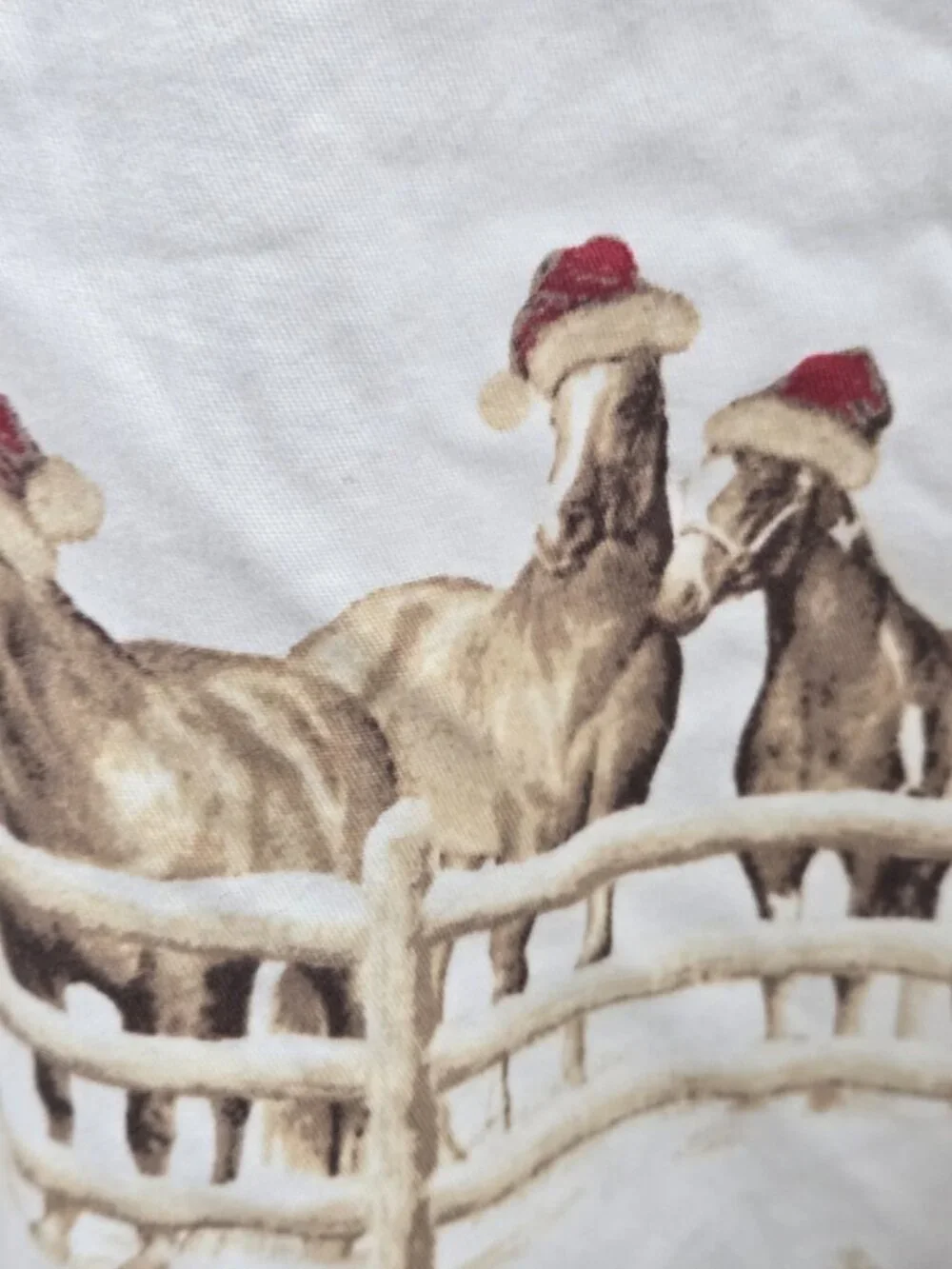 Vintage Bit & Bridle Western Christmas Santa Button Down Shirt Size XL - Picture 12 of 12